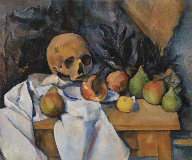 Nature morte au crâne de Paul Cézanne